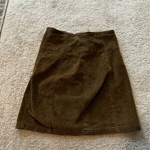 Free People  Corduroy Skirt